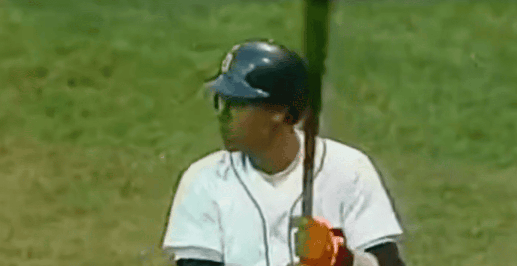 Lou Whitaker in action, showcasing his skills as one of MLB's greatest second basemen.